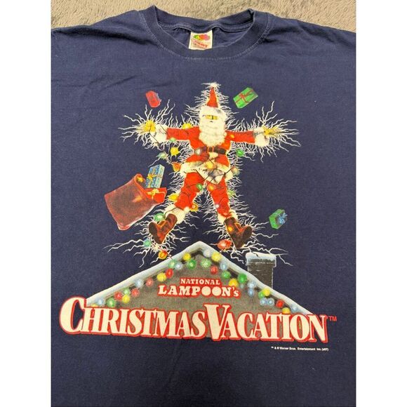 1994 National Lampoon's Christmas Vacation promo tee in men’s large.  #Christmas - Picture 2 of 3